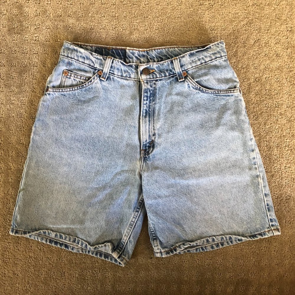 vintage levi jean shorts
